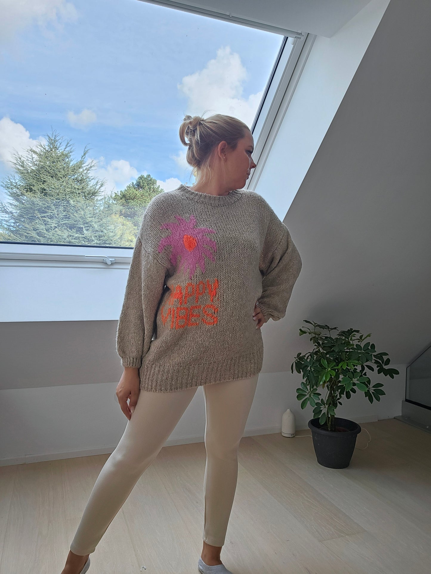 Kuscheliger Pullover / Braun
