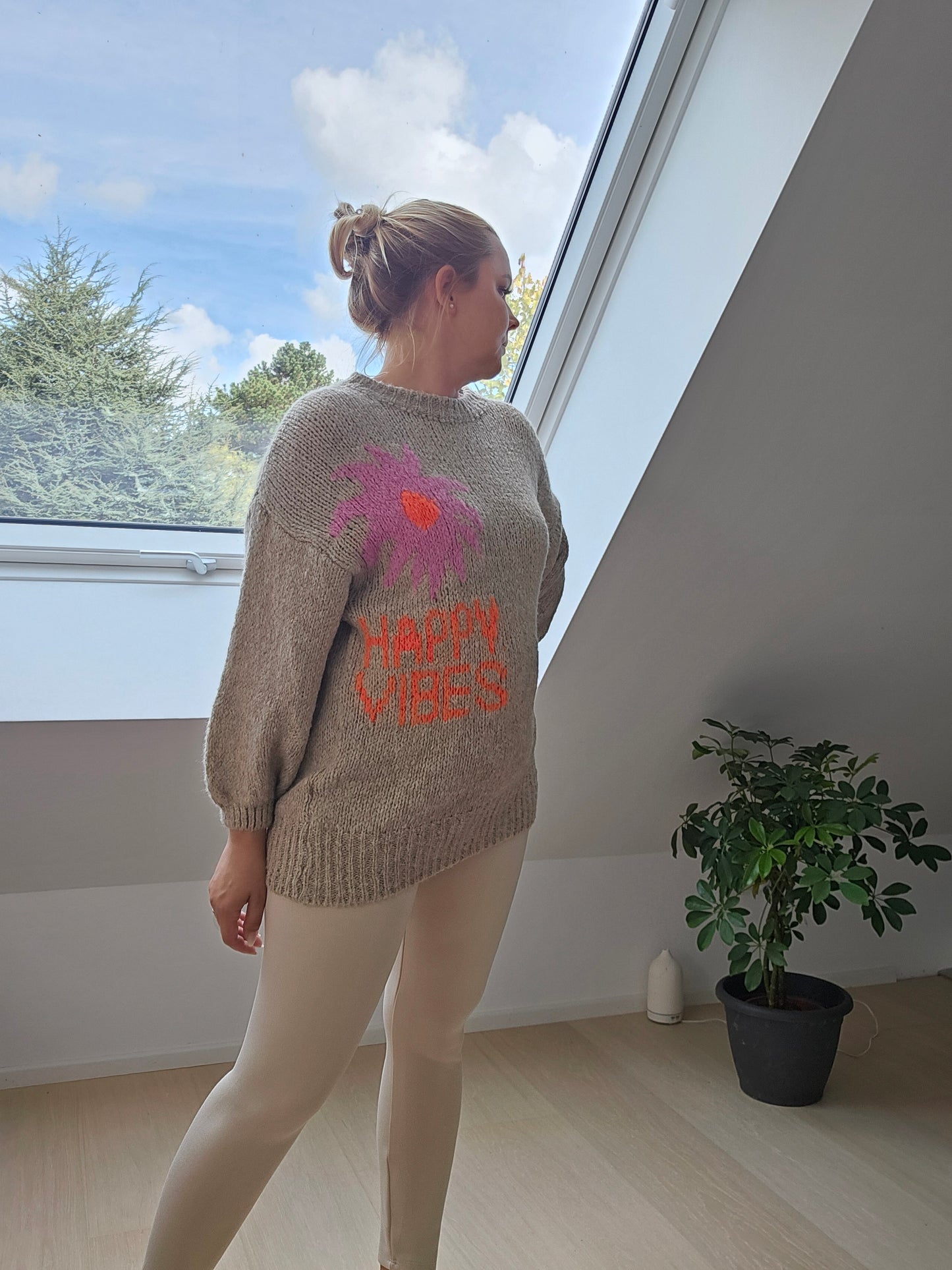Kuscheliger Pullover / Braun